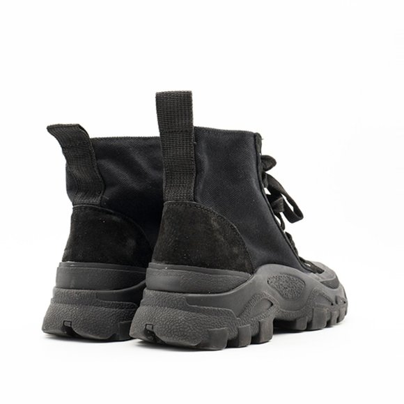 Canvas Martin Boots High Top Desert Boots - Picture 14 of 14